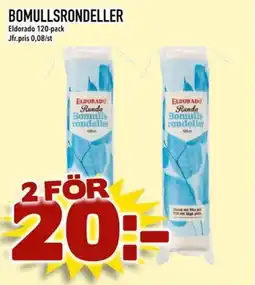 Din Mat ELDORADO Bomullsrondeller erbjuda