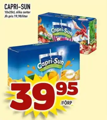 Din Mat Capri-sun erbjuda