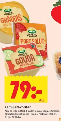 ICA Kvantum ARLA Familjefavoriter erbjuda