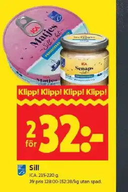 ICA Kvantum ICA Sill erbjuda