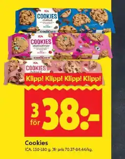 ICA Kvantum ICA Cookies erbjuda