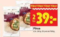 ICA Kvantum ICA Pinsa erbjuda