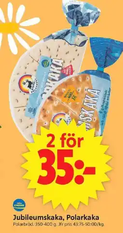 ICA Supermarket POLARBRÖD Jubileumskaka, polarkaka erbjuda