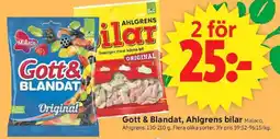 ICA Supermarket MALACO Gott & blandat, ahlgrens bilar erbjuda