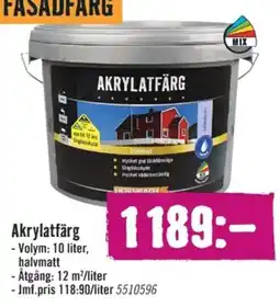 Hornbach Akrylatfärg erbjuda