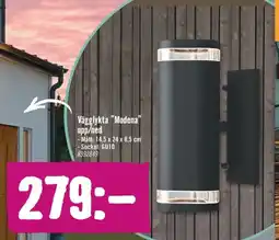 Hornbach Vägglykta "Modena" upp/ned erbjuda