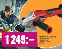 Hornbach Vinkelslip "AXXIO 18/125" erbjuda
