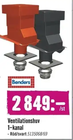 Hornbach Ventilationshuv 1-kanal erbjuda
