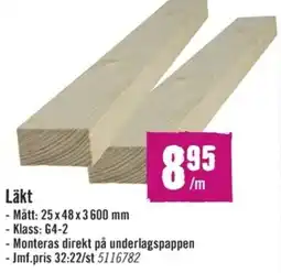 Hornbach Läkt erbjuda