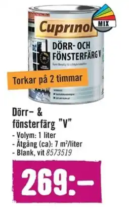 Hornbach Dörr- & fönsterfärg "V" erbjuda