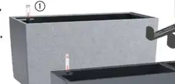 Hornbach Blomlåda "Balconera Stone" erbjuda