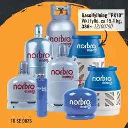 Hornbach Gasolfyllning "PK10" erbjuda