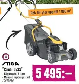 Hornbach STIGA "Combi 553S" erbjuda