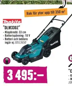Hornbach Makita "DLM330Z" erbjuda