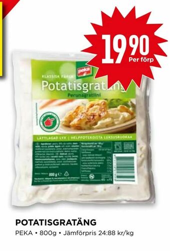 Willys Potatisgratäng erbjuda