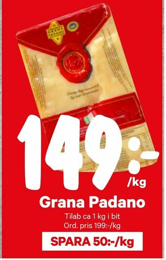 City Gross Grana Padano erbjuda