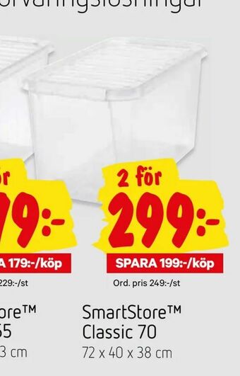 City Gross SmartStore ™ Classic 70 erbjuda