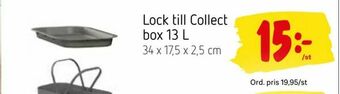 City Gross Lock till Collect box 13 L erbjuda