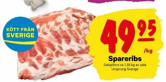 City Gross Spareribs erbjuda