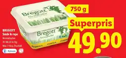 Lidl Arla Bregott Smör & raps erbjuda
