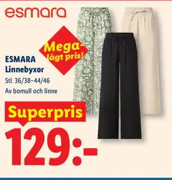 ESMARA Linnebyxor