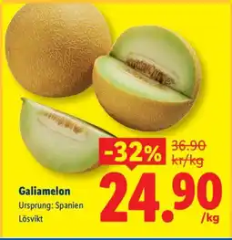 Lidl Galiamelon erbjuda