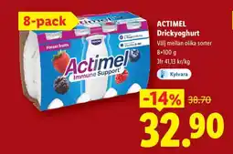 Lidl ACTIMEL Drickyoghurt erbjuda