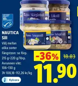 Lidl NAUTICA Sill erbjuda