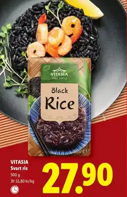 Lidl VITASIA Svart ris erbjuda