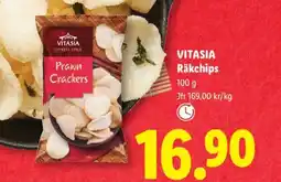 Lidl VITASIA Räkchips erbjuda