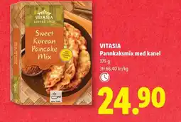 Lidl VITASIA Pannkaksmix med kanel erbjuda
