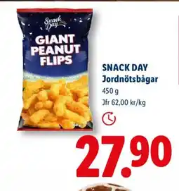 Lidl SNACK DAY Jordnötsbågar erbjuda
