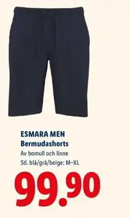 Lidl ESMARA MEN Bermudashorts erbjuda