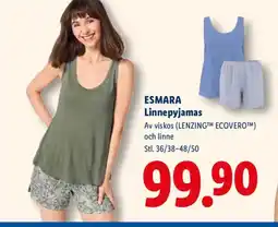 Lidl ESMARA Linnepyjamas erbjuda