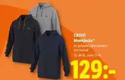 Lidl CRIVIT Munkjacka erbjuda