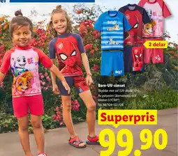 Lidl Barn-UV-simset erbjuda