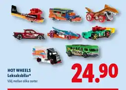 Lidl HOT WHEELS Leksaksbilar erbjuda