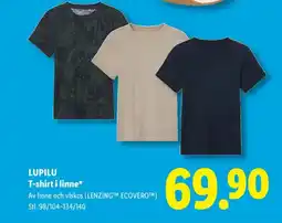 Lidl LUPILU T-shirt i linne erbjuda