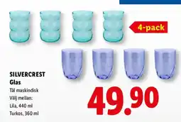Lidl SILVERCREST Glas erbjuda
