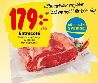 City Gross Entrecoté erbjuda