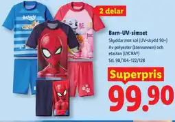 Lidl Barn-UV-simset erbjuda