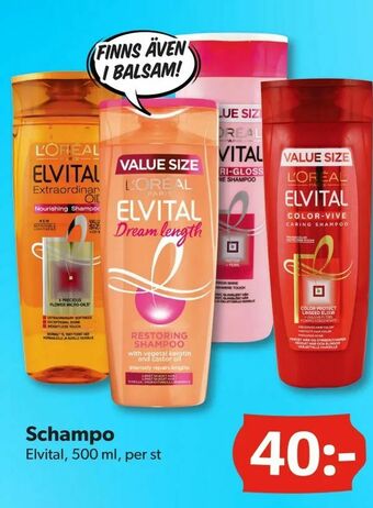 DollarStore Schampo erbjuda