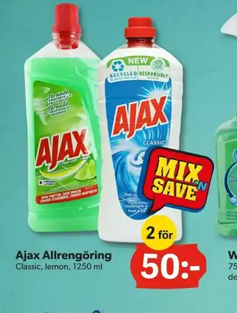 DollarStore Ajax Allrengöring erbjuda