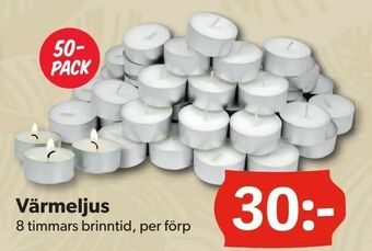 DollarStore Värmeljus erbjuda
