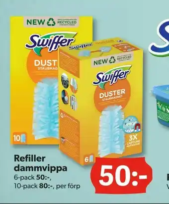 DollarStore Refiller dammvippa erbjuda