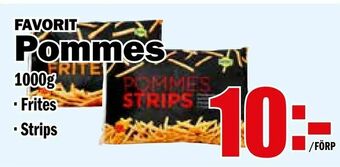 Matdax Pommes erbjuda