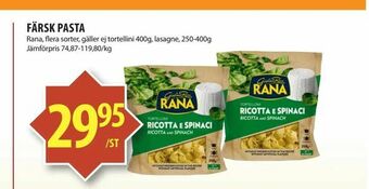 Matvärlden Tensta Färsk pasta erbjuda