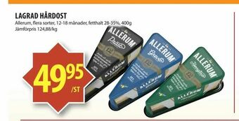 Matvärlden Tensta Lagrad hårdost erbjuda