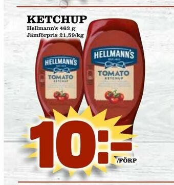 Matvärlden Tensta Ketchup erbjuda
