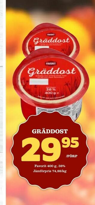 Matvärlden Tensta Gräddost erbjuda